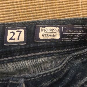 MissMe BKE Buckle straight leg jeans